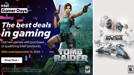 Intel Hardware Req STAR WARS Galactic Racer + Tomb Raider Legacy of Atlantis